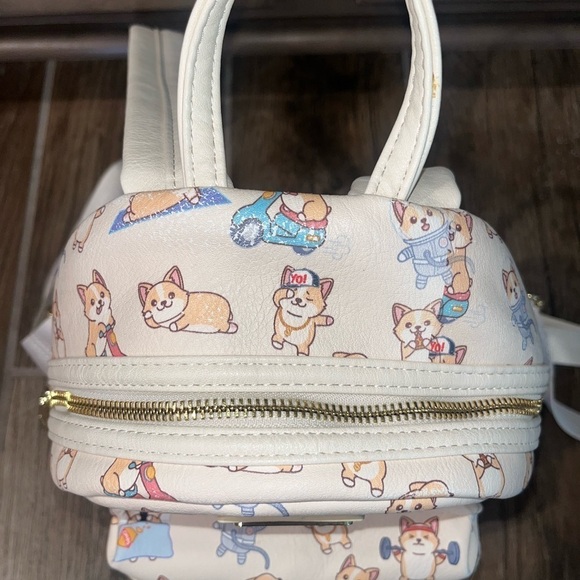 Box Lunch Corgi mini backpack - Picture 8 of 8